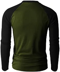 THE BLAZZE 0131 Men's Raglan Full Sleeve T-Shirts for Men-thumb1