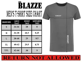 THE BLAZZE 0132 Men's Regular Fit T-Shirt(L,Color_12)-thumb2