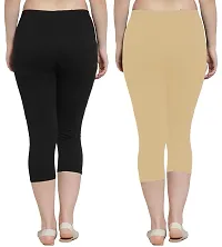 THE BLAZZE 1603 Women's Yoga Pants Workout Running Stretch Yoga Leggings Combo Pack of 2-thumb1