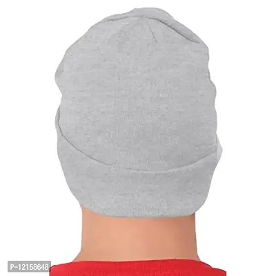 THE BLAZZE 2017 Men's Soft Warm Winter Cap Hats Skull Cap Beanie Cap for Men (Free Size, Colour_6)-thumb2