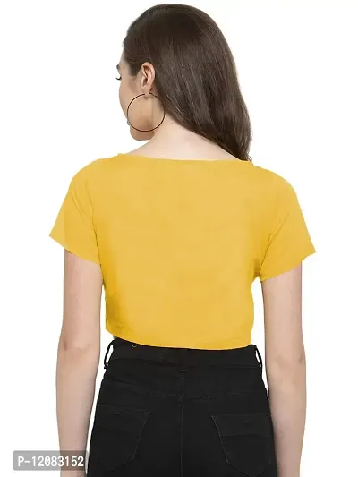 THE BLAZZE 1132 Women's Top (Small, Yellow)-thumb2