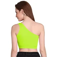 THE BLAZZE 1003 Women's Sleeveless Crop Tops Sexy Strappy Tees (Medium, Color_02)-thumb1