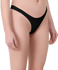 AD2CART A1012 Women's Thong Low Rise Sexy Solid G-String Thong Bikini T-String Sexy Lingerie Panties Briefs-thumb2