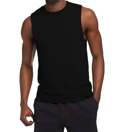 THE BLAZZE Mens Stringers Gym Tank Top Vest for Men Muscle Tee