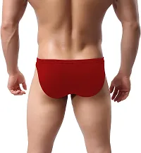 THE BLAZZE 0011 Men's Solid Sexy Thongs(S,Color_02)-thumb1