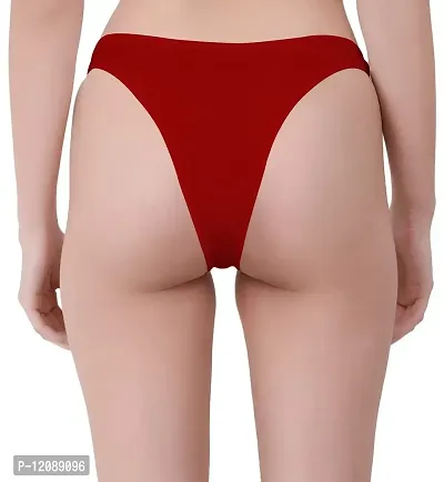 AD2CART A1013 Women's Thong Low Rise Sexy Solid G-String Thong Bikini T-String Sexy Lingerie Panties Briefs-thumb2