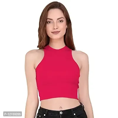 THE BLAZZE 1025 Sexy Women's Tank Tops Bustier Bra Vest Crop Top Bralette Blouse Top for Women(2XL,Color_01)