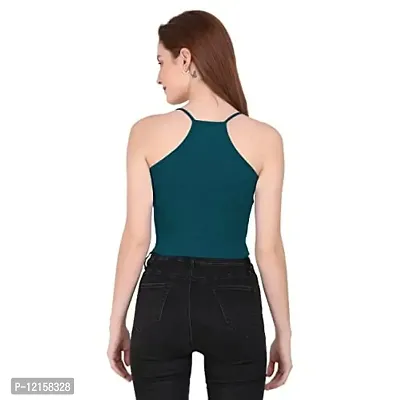 THE BLAZZE 1002 Sexy Women's Sleeveless Tank Crop Tops Bustier Bra Vest Shorts Crop Top Bralette Blouse Top for Women (M, Colour_3)-thumb2