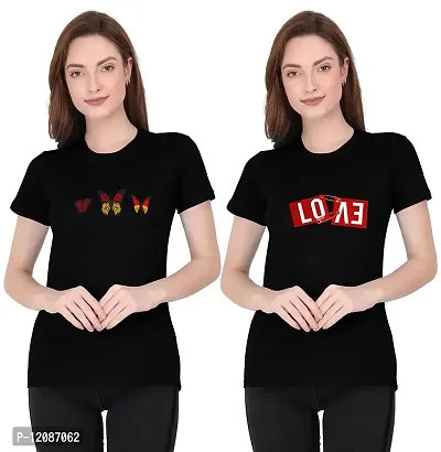 THE BLAZZE 1019PT Women's Regular T-Shirt for Women Stylish(3XL,Color_04)