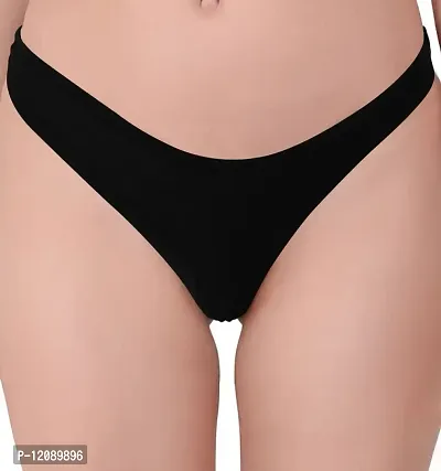 AD2CART A1011 Women's Thong Low Rise Sexy Solid G-String Thong Bikini T-String Sexy Lingerie Panties Briefs-thumb2