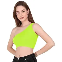 THE BLAZZE 1003 Women's Sleeveless Crop Tops Sexy Strappy Tees (Medium, Color_02)-thumb3