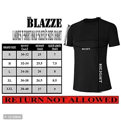 THE BLAZZE 1019 T-Shirts for Women (XX-Large, Combo_09)-thumb5