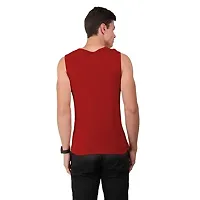 AD2CART A0006 Men's Round Neck Sleeveless T-Shirt Tank Top Gym Bodybuilding Vest Muscle Tee for Men (XL, Color_02)-thumb1