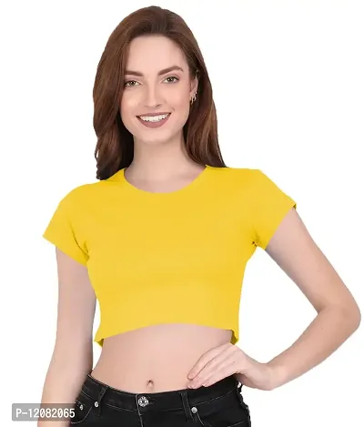 THE BLAZZE 1121 Crop Tops for Women-thumb1