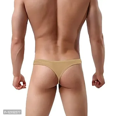 Buy THE BLAZZE Men's Cotton Spandex Thong (X-Large-(38/95cm), Beige) Online  In India At Discounted Prices