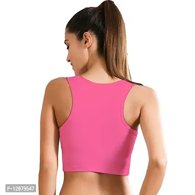 THE BLAZZE Women's Cotton Camisole (AS-88_Light Pink_XX-Large)-thumb2