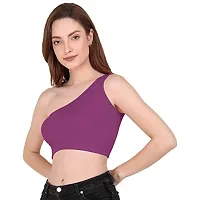 THE BLAZZE Women's Top (QW-14_Black, Green, Light Apricot, Pink, Red, White, Wine Red_M)-thumb2