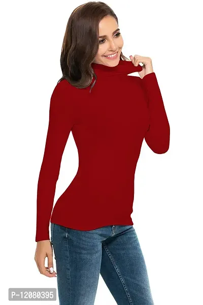THE BLAZZE Women's Top (QW-62_Red_Large )-thumb3