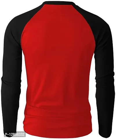 THE BLAZZE 0131 Men's Raglan Full Sleeve T-Shirts for Men-thumb3