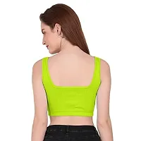 THE BLAZZE 1044 Women's Summer Basic Sexy Strappy Sleeveless Crop Top's(XS,Color_07)-thumb1