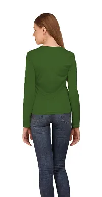 THE BLAZZE 1414 Women's Stylish Western Square Neck Full Sleeves Women's Top (M, Color_05)-thumb1