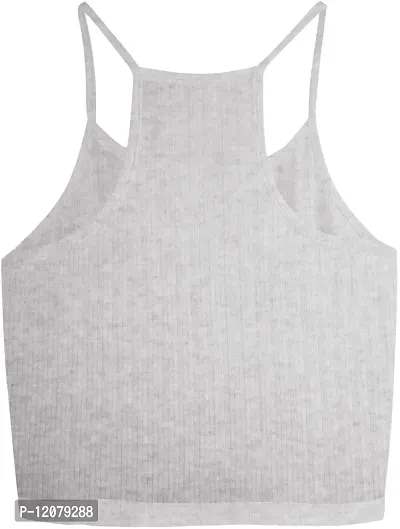 THE BLAZZE Women's Top (AS-81_Grey_Large)-thumb2