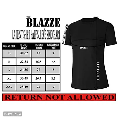 THE BLAZZE 1019 T-Shirts for Women Stylish Western (XX-Large, Combo_1)-thumb4