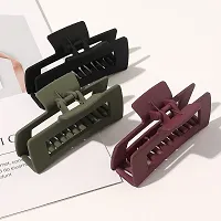 Minta Big Hair Claw Clips, Non-slip 5 Color Matte Finish-thumb1