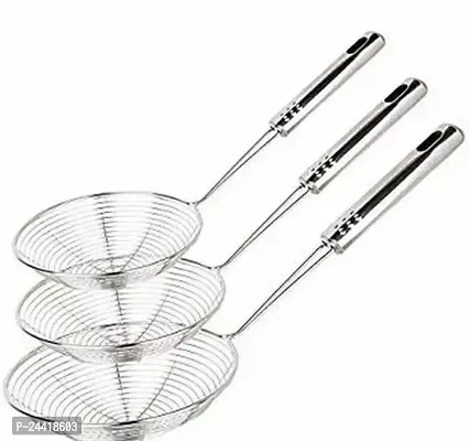 Stainless Steel Food Strainers Set for Precision Cooking-thumb0