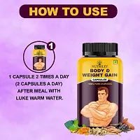 Body Weight Gain Capsule for Mass Gain Advance Weight Gainer | Weight Gainer / Mass Gainer Capsules | Advanced Formulation| Weight Gain Capsules for women |Muscle Building (60 Capsule)-thumb1
