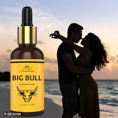 Intimify Big Bull Oil Time Booster Extra Pleasure Stamina  Power Oil for Men Boys Massage Oil for Men Ayurvedic Massage Oil for Men 15 ml-thumb0
