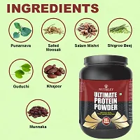Nutriley Utimate Protein Powder, Ultimate Whey Protein Powder, Muscle Badhane Ke liye Protein, Ultimate Protein Supplement for Women, Stamina Badhane Ke Liye Supplement-500 G Elachi Flavour-thumb2