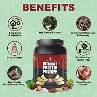 Nutriley Utimate Protein Powder, Ultimate Whey Protein Powder, Muscle Badhane Ke liye Protein, Ultimate Protein Supplement for Women, Stamina Badhane Ke Liye Supplement-500 G Banana Flavour-thumb2