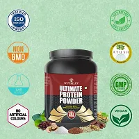 Nutriley Utimate Protein Powder, Ultimate Whey Protein Powder, Muscle Badhane Ke liye Protein, Ultimate Protein Supplement for Women, Stamina Badhane Ke Liye Supplement-500 G Banana Flavour-thumb3
