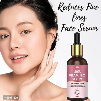 INTIMIFY 20 % Vitamin C Face Serum for Skin Whitening  Glow  for Dark Spot Reduce  Fight Hyper Pigmentation Face Serum 30 ML