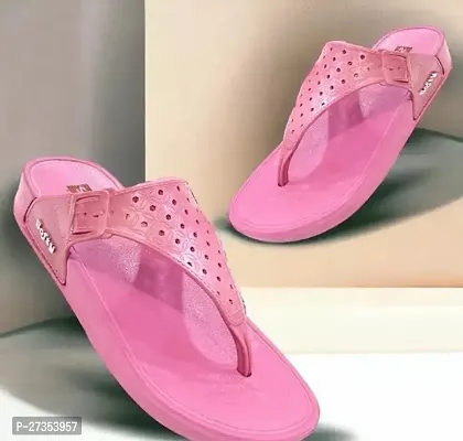 Elegant Pink EVA Slippers For Women