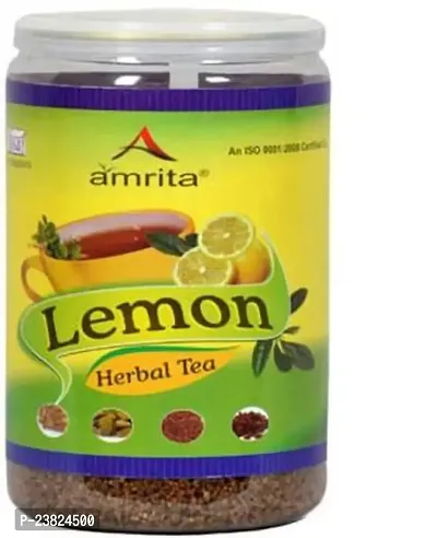 Amrita Lemon Herbal Tea 500Gm Lemon Herbal Tea Plastic Bottle(0.5 Kg)-thumb0