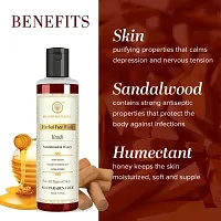 Khadi Natural Sandalwood  Honey Face Wash | Face Wash for Reducing Scars  Blemishes | Face Wash for Healthy Skin | Suitable for All Skin Types (Pack 2, 210ML)-thumb1