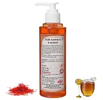 KHADI NATURAL Herbal Natural Herbal Face wash with saffron and honey, 210 ml-thumb2