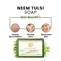 Khadi Natural Herbal Neem Tulsi Soap (PACK OF 7, 125)-thumb2