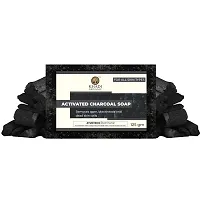 Khadi Organic Charcoal Soap 125g - Detoxify  Refresh Your Skin (Pack 7, 125G)-thumb1