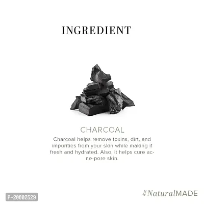 Khadi Organic Charcoal Soap 125g - Detoxify  Refresh Your Skin (Pack 7, 125G)-thumb5