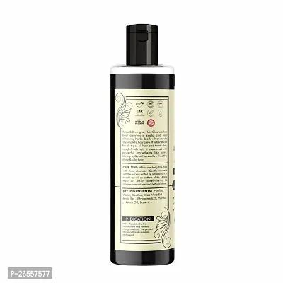 Khadi Natural Amla  Bhringraj Shampoo/Cleanser for Controlling Dandruff  Hair fall | Shampoo for Reducing Scalp Irritation | Paraben  Sulphate-Free | Suitable for All Hair Types, 210ml-thumb2