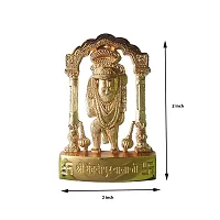 Salvus App SOLUTIONS Metal Handmade Small Shree Mehandipur Balaji Statue/Murti for Pooja, Home-Office Decor & Car Dashboard (2x2 inch)-thumb1
