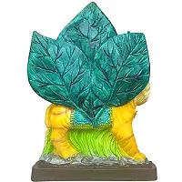 SK Craft Polyresin Mix Marble Power Goddess Maa Durga Devi Handicraft Spiritual Puja Vastu Showpiece Figurine Religious Murti (Standard Size, Multicolour)-thumb1
