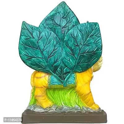 SK Craft Polyresin Mix Marble Power Goddess Maa Durga Devi Handicraft Spiritual Puja Vastu Showpiece Figurine Religious Murti (Standard Size, Multicolour)-thumb2