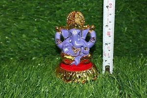 Salvus APP SOLUTIONS Beautiful Lord Ganesh/Ganpati Statue for Table, Home-Office & Car Dashboard (3 Inch)-thumb4