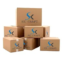 SK Craft Brass Small Glass Pooja Accessories, Brass Puja Glass-Pack of 6-thumb3