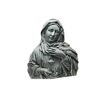 Salvus APP SOLUTIONS Antique Polyresin Mother Mary Idol/Statue for Home, Office Decor & Car Dashboard Idol (2 Inch)-thumb1