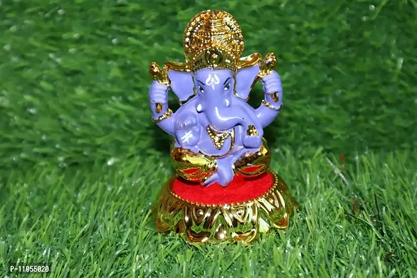 Salvus APP SOLUTIONS Beautiful Lord Ganesh/Ganpati Statue for Table, Home-Office & Car Dashboard (3 Inch)-thumb3